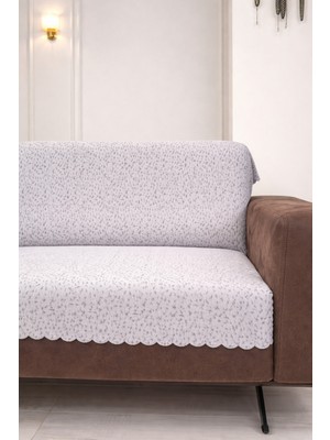 Lunga Vita Çita Koltuk Örtüsü Lüks Keçeli Alt Kumaş Kaymaz Koltuk Örtüsü 175X220 Oturma Yeri ve Sırtını Kapatır