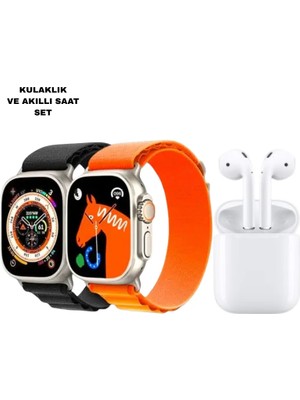 Sb Shopping S8 Akıllı Saat + Gürültü Önleyici Kablosuz Kulaklık Seti