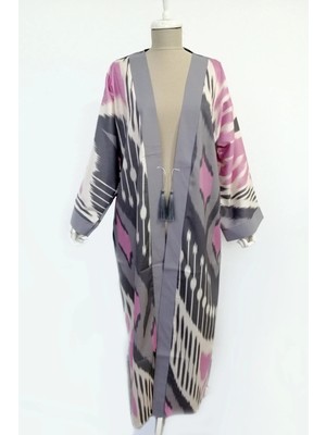 Kaftan Collection Ikat Desen Uzun Kimono&kaftan