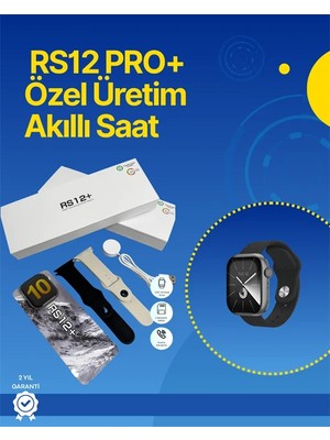 Sb Shopping . RS12 Pro+ 2025 Serisi Full Ekranlı Akıllı Saat – 2gb Hafıza, Titanyum Kasa, Suya Dayanıklı, Uzun