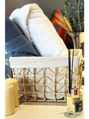 Doğal Hasır Meyve Sepeti, Şık ve Çok Amaçlı Ev Dekorasyonu