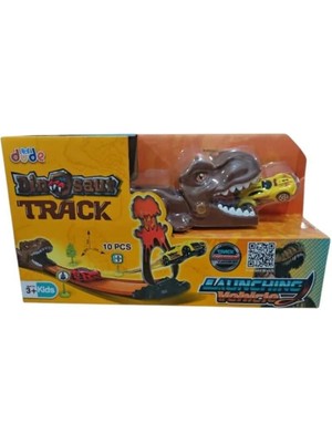 tp SH40628 Fırlatma Dinozor Kayar Araç Ile -Zrv