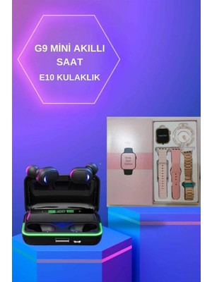 Sb Shopping Kadınlara Özel Bileklik Hediyeli Akıllı Saat ve Dijital Göstergeli Anc Özellikli Bluetooth Kulaklık