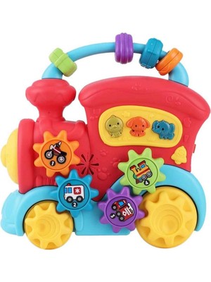 tp Sesli ve Işıklı Sevimli Aktivite Treni