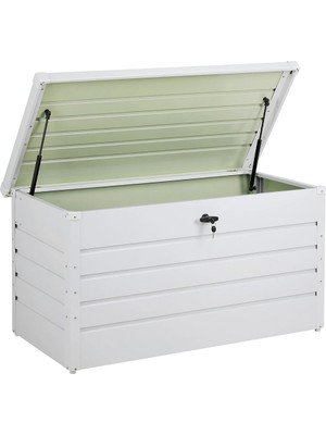 Yardbox Metal Bahçe Dolabı 350 L Beyaz