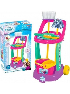 tp Orjinal Lisanslı Frozen Temizlik Arabası