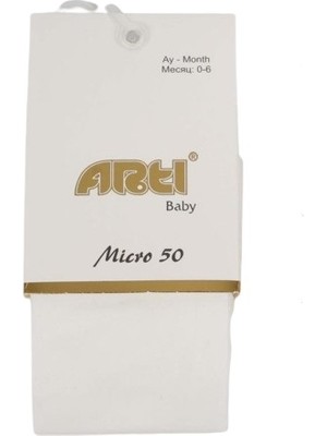 tp Micro Külotlu Muz Çorap 300178 Krem