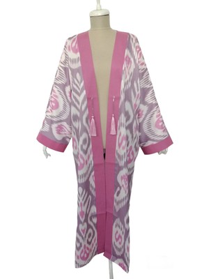 Kaftan Collection Ikat Desen Uzun Kimono & Kaftan