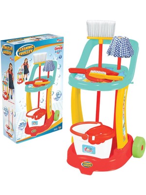 tp Candy & Ken Temizlik Arabası Temizlik Oyun Seti