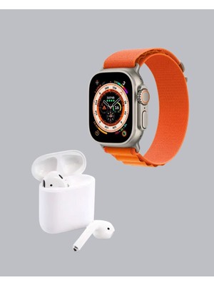 Sb Shopping S8 Akıllı Saat ve Bluetooth Kablosuz Kulaklık 2’li Set