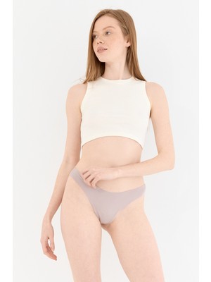 Naphor Shade Dikişsiz Tanga Külot Leylak