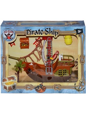 tp Korsan Oyun Seti Beyaz Yelkenli Oyuncak