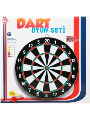 tp Kutulu Çivili 41,5 cm Dart Oyun Seti