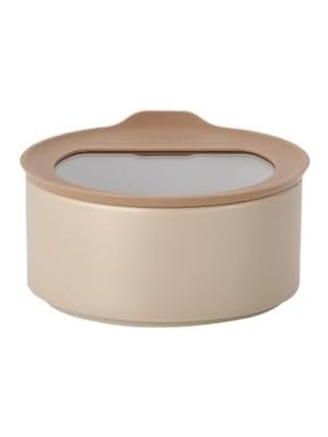 Ecosell One Seramik Saklama Kabı Bej 600 ml D-NEONE060-09