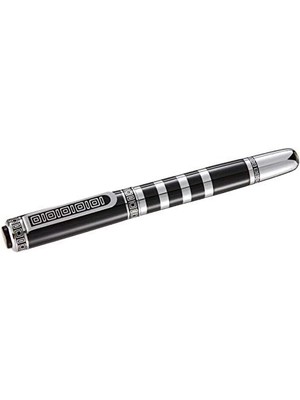 Ecosell Clkpen Zpö03 Atatürk Silüetli Roller Kalem Gümüş