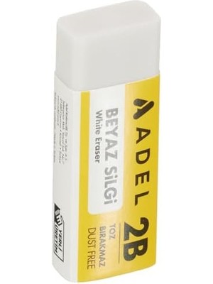 Ecosell Soft Beyaz Dust- Silgi - Büyük Boy - 20 Adet