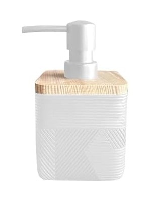 Ecosell Madera Sıvı Sabunluk, Beyaz D-21120