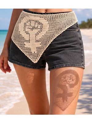 Venüs Filet Üçgen Şal