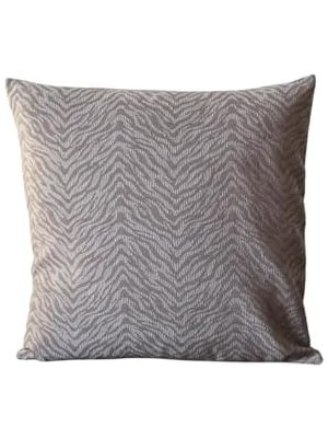 Ecosell Zebrano Renkli Zebra Desenli 45X45 Kare Kırlent Kılıfı 45 x 45