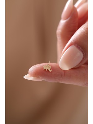 Yavuz Kuyumculuk 14 Ayar Altın Fil Kolye Ucu