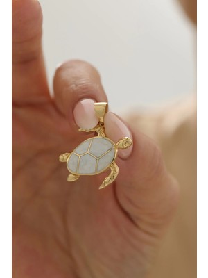 Yavuz Kuyumculuk 14 Ayar Altın Caretta Caretta Kolye Ucu