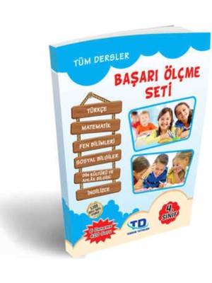 Ecosell 4. Sınıf Tüm Dersler Başarı Ölçme Seti (Kapak Değişebilir)