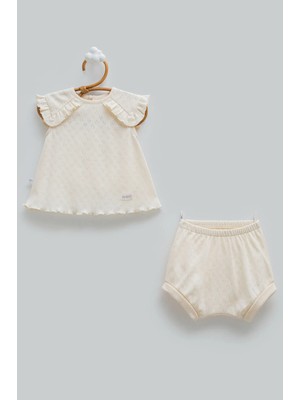 Caramell Hello Gırl Alt Üst Takım - Bej - 74-80 cm Bej