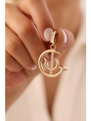 Yavuz Kuyumculuk 14 Ayar Altın Çivi Kolye Ucu