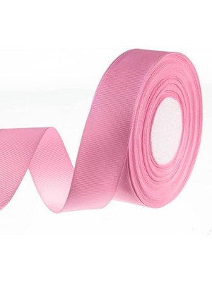 Ecosell - Pembe Grogren Kurdele 1 cm 10 Metre