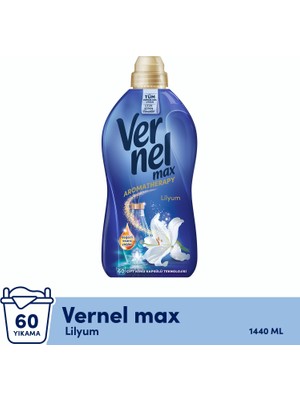 Vernel Max Konsantre Çamaşır Yumuşatıcısı 1440ML (60 Yıkama) Lilyum