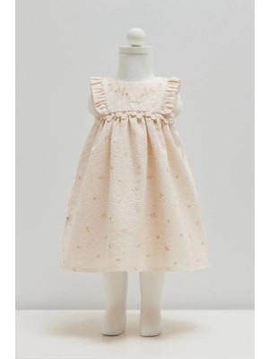 Caramell Mını Lady Keten Jile - Bej - 62-68 cm Bej