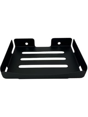 Ecosell Kendinden Yapışkanlı ve Vidalı Sabunluk Mat Siyah