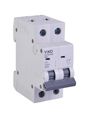 Ecosell 4VTB-2B50 Otomatik Sigorta 4,5ka B Tipi 2 Kutup 50A