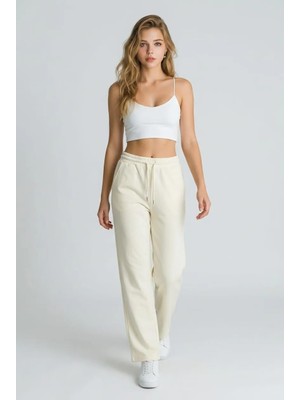 Trendniva Bol Paça Modal Kumaş Eşofman Altı