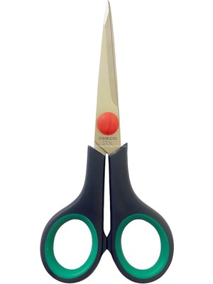 Ecosell Paslanmaz Çelik, 14 Cm, C2005T, Keskin Bıçak, Ofis, Okul Kullanımı, Çok Amaçlı, Dayanıklı Vidalı Yapı, Ergonomik, Hassas Kağıt, Karton Kesimi, Profesyonel, 5,5"