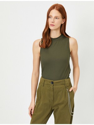 Koton Halter Yaka Dar Kesim Atlet