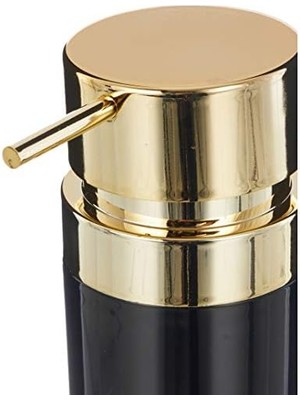 Ecosell M-E31-06-A Sıvı Sabunluk Siyah Altın Çerçeveli