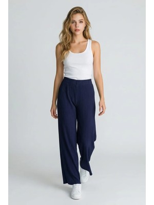Trendniva Bol Paça Piliseli Pantolon