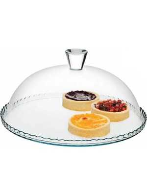 Şeffaf Cam Kek Fanusu, Estetik ve Sağlam Tasarım, Mutfak Gereçleri