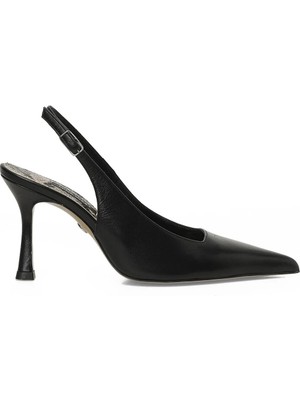 Nine West Kevlen 6fx Siyah Kadın Topuklu Ayakkabı