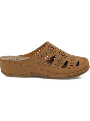 Polaris 164347.Z6FX Taba Kadın Terlik