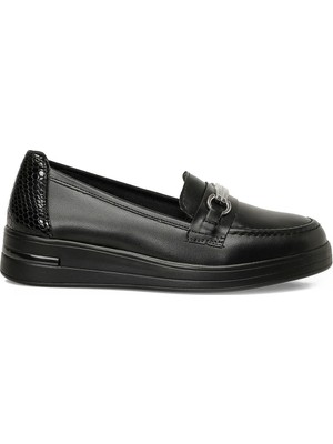 Polaris 167125.Z6FX Siyah Kadın Loafer