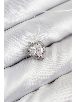 Similar Misineli Kalp Model Gümüş Renk Hayalet Kolye - TJ-BKO10503