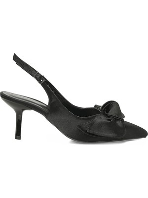 Butigo 26S-161 6fx Siyah Kadın Topuklu Ayakkabı