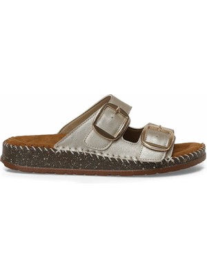 Polaris 5 Nokta 105143.Z6FX Altın Kadın Terlik