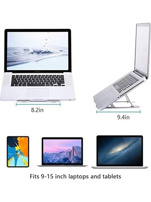 Ecosell Masa Için Ayarlanabilir Dizüstü Bilgisayar Standı 11-16 Inch