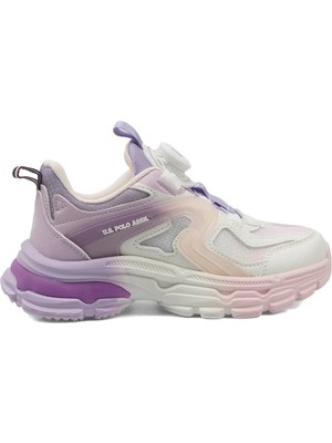 U.s. Polo Assn. Tully Jr 6fx Lila Kız Çocuk Spor Ayakkabı