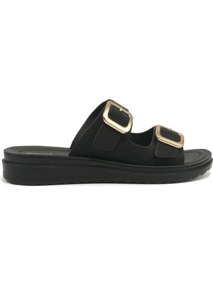 Polaris 407079.Z6FX Siyah Kadın Terlik