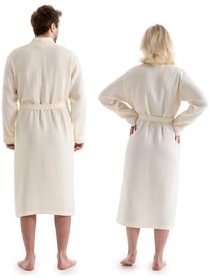 Ecosell Denizli  Kimono 4 Kat Müslin Bornoz