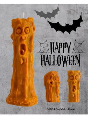 Candle Littlenightmare-Küçükkabus- Kurabiye Vanilya Kokulu Büyük Dekoratif Mum